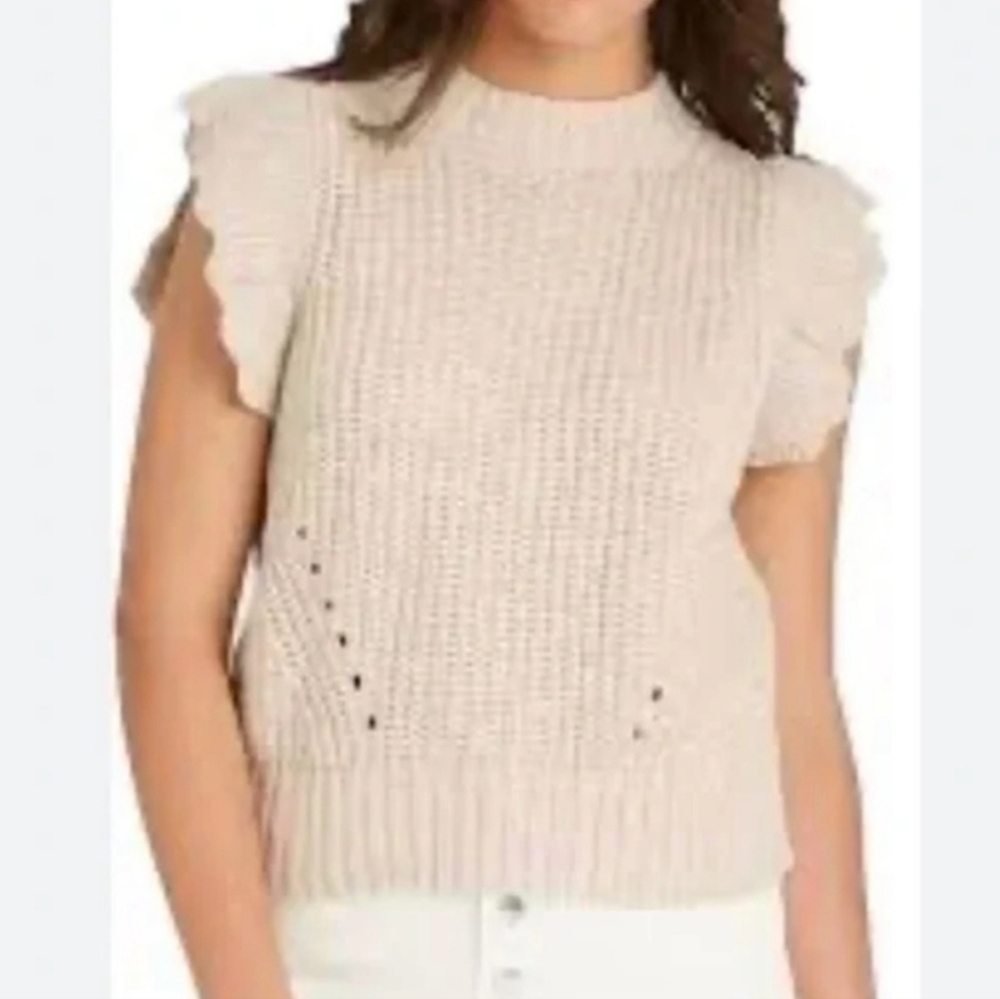 Universal Thread Cream Knit Top